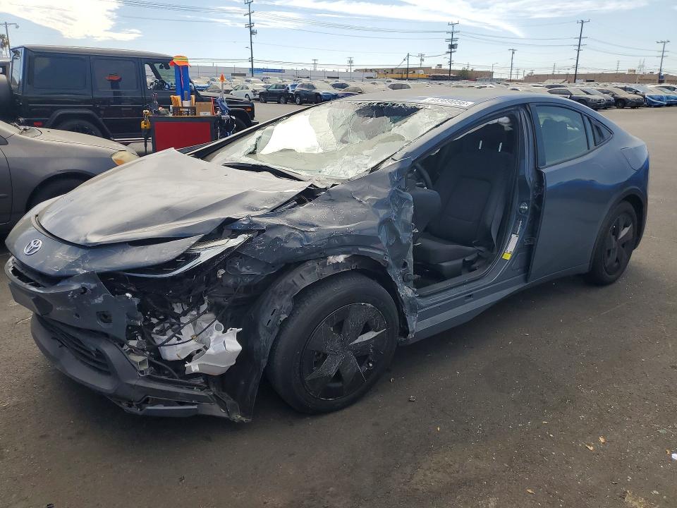 64389056 :رقم المزاد ، JTDACAAUXR3025714 vin ، 2024 Toyota Prius مزاد بيع