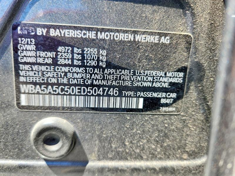 Продаж на аукціоні авто 2014 Bmw 528, vin: WBA5A5C50ED504746, номер лоту: 66387276