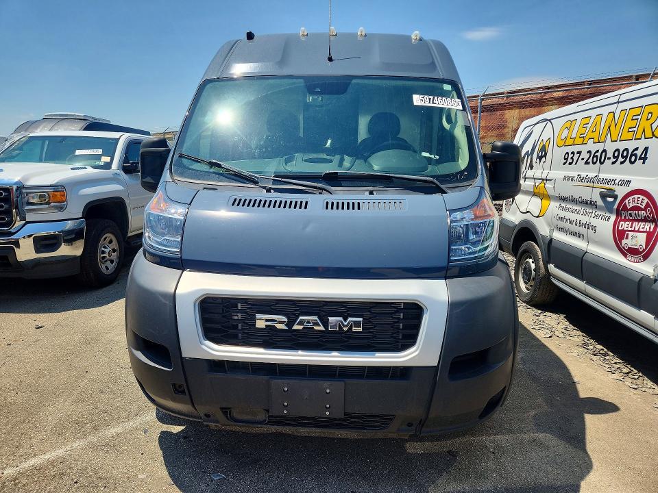 Продажа на аукционе авто 2021 Ram Promaster 3500, vin: 3C6MRVJG8ME535470, номер лота: 59746086