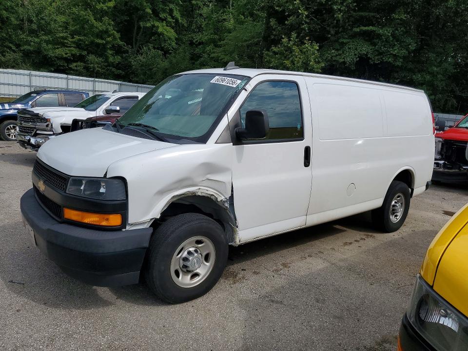 60961056 :رقم المزاد ، 1GCWGAFP1K1367549 vin ، 2019 Chevrolet Express G2500 مزاد بيع