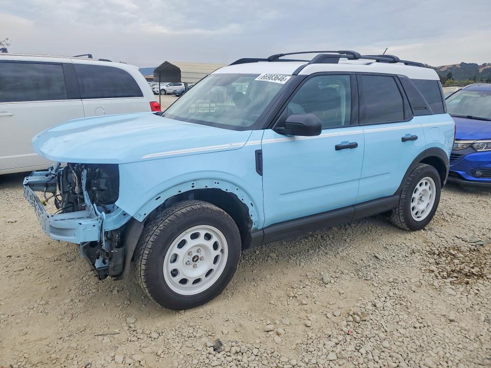 66983646 :رقم المزاد ، 3FMCR9G60RRF27255 vin ، 2024 Ford Bronco Sport مزاد بيع