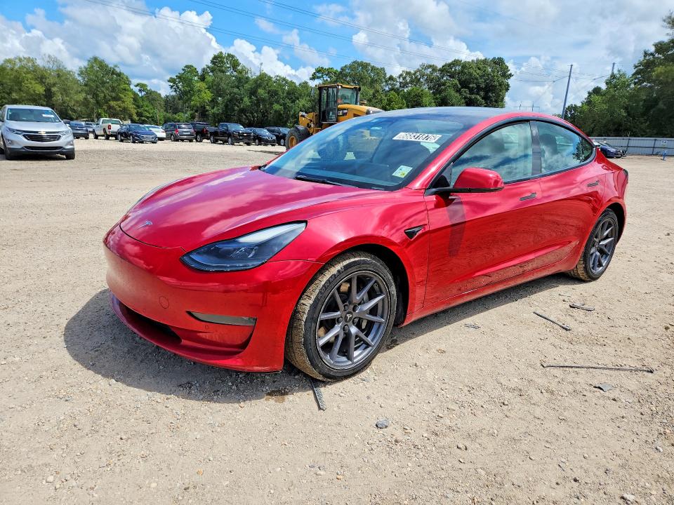 Aukcja sprzedaży 2022 Tesla Model 3, vin: 5YJ3E1EA9NF187639, numer aukcji: 66831876