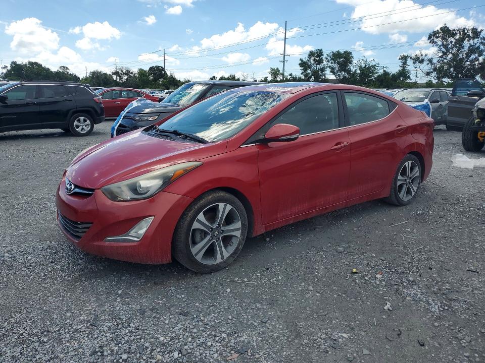 Продажа на аукционе авто 2015 Hyundai Elantra, vin: KMHDH4AHXFU455974, номер лота: 63616156