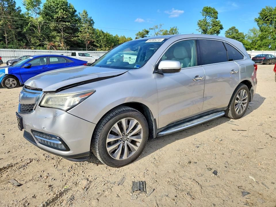 64385416 :رقم المزاد ، 5FRYD3H40EB004783 vin ، 2014 Acura Mdx مزاد بيع