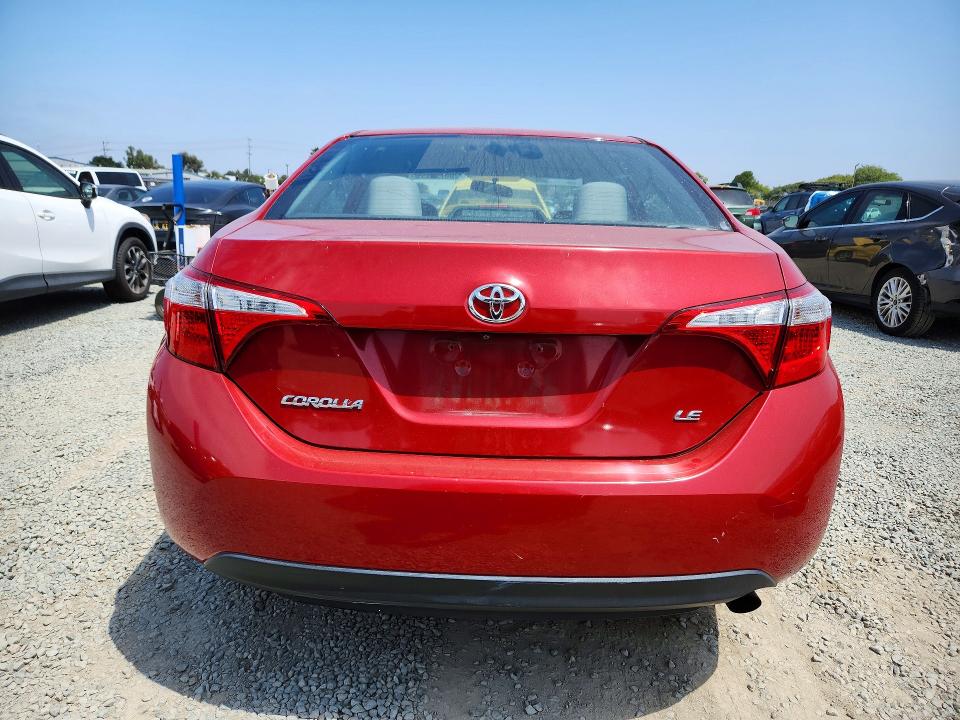63772276 :رقم المزاد ، 5YFBURHE8GP552637 vin ، 2016 Toyota Corolla مزاد بيع