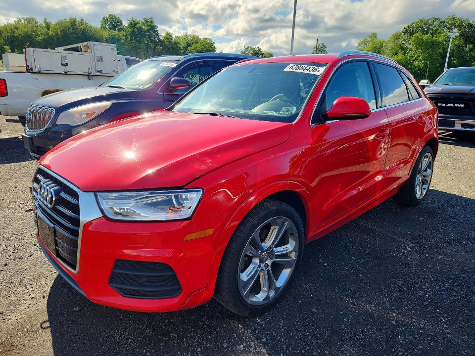 2017 Audi Q3 მანქანა იყიდება აუქციონზე, vin: WA1JCCFS2HR009841, აუქციონის ნომერი: 63884436