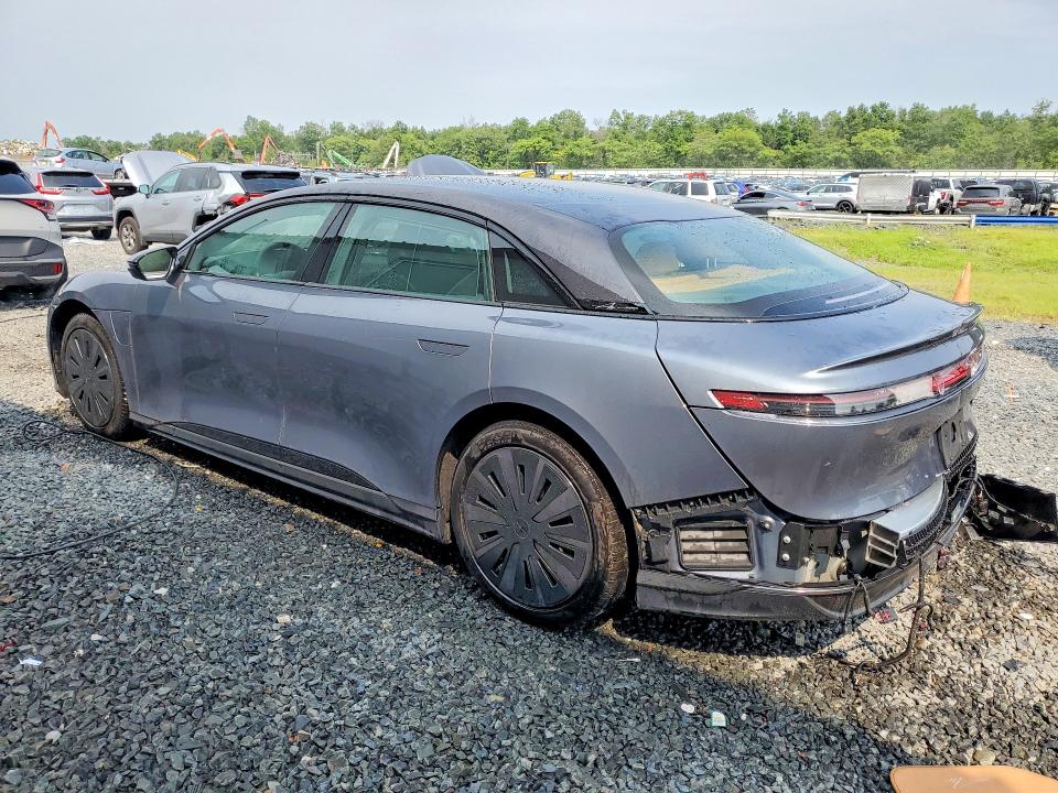 2025 Lucid Motors Air მანქანა იყიდება აუქციონზე, vin: 50EA1GBA1SA005183, აუქციონის ნომერი: 64075976