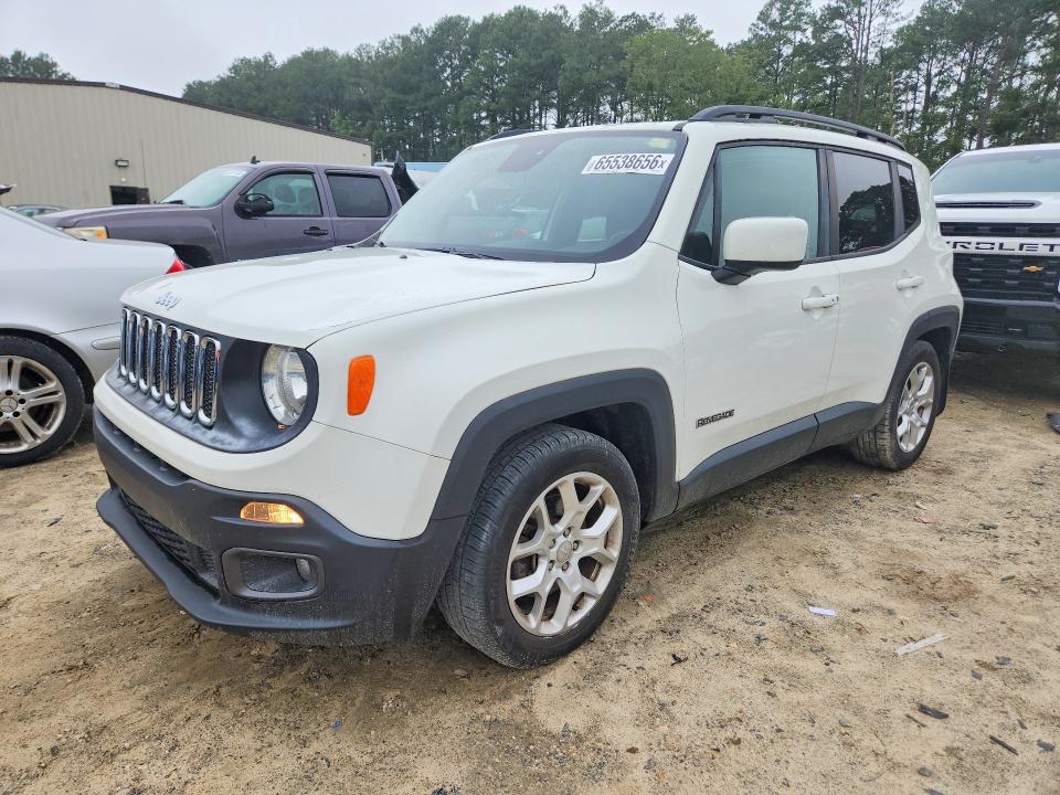Продажа на аукционе авто 2017 Jeep Renegade, vin: ZACCJABB6HPF07926, номер лота: 65538656