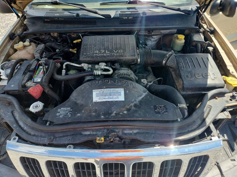 2000 Jeep Grand Cherokee მანქანა იყიდება აუქციონზე, vin: 1J4GW48NXYC103502, აუქციონის ნომერი: 65539326