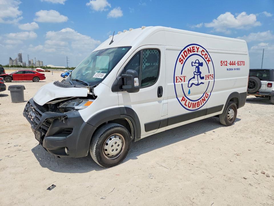 62935166 :رقم المزاد ، 3C6LRVDG3PE591571 vin ، 2023 Ram Promaster 2500 مزاد بيع