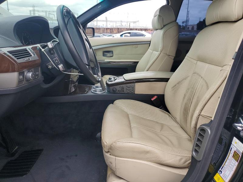 Продаж на аукціоні авто 2007 Bmw 750, vin: WBAHL83587DT09845, номер лоту: 65358466