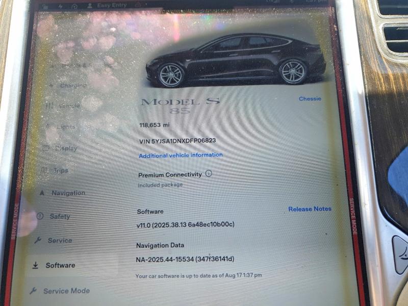 Aukcja sprzedaży 2013 Tesla Model S, vin: 5YJSA1DNXDFP06823, numer aukcji: 65640426