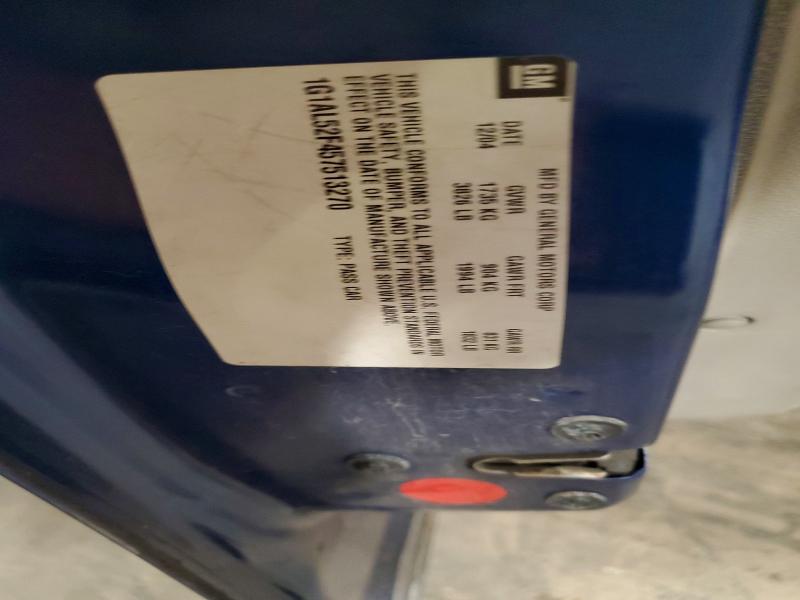 2005 Chevrolet Cobalt მანქანა იყიდება აუქციონზე, vin: 1G1AL52F457513270, აუქციონის ნომერი: 63934856