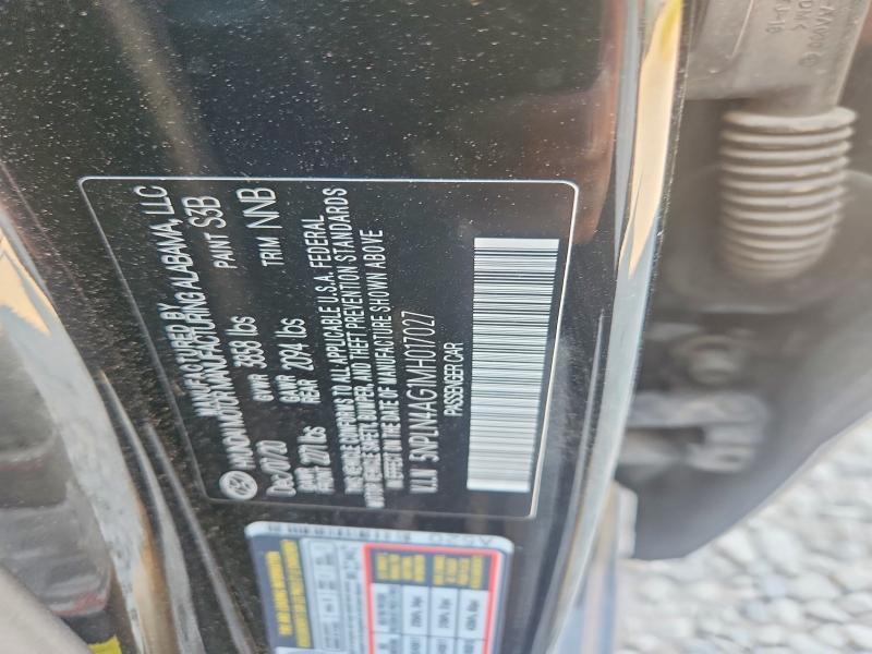 Продаж на аукціоні авто 2021 Hyundai Elantra, vin: 5NPLN4AG1MH017027, номер лоту: 63692336