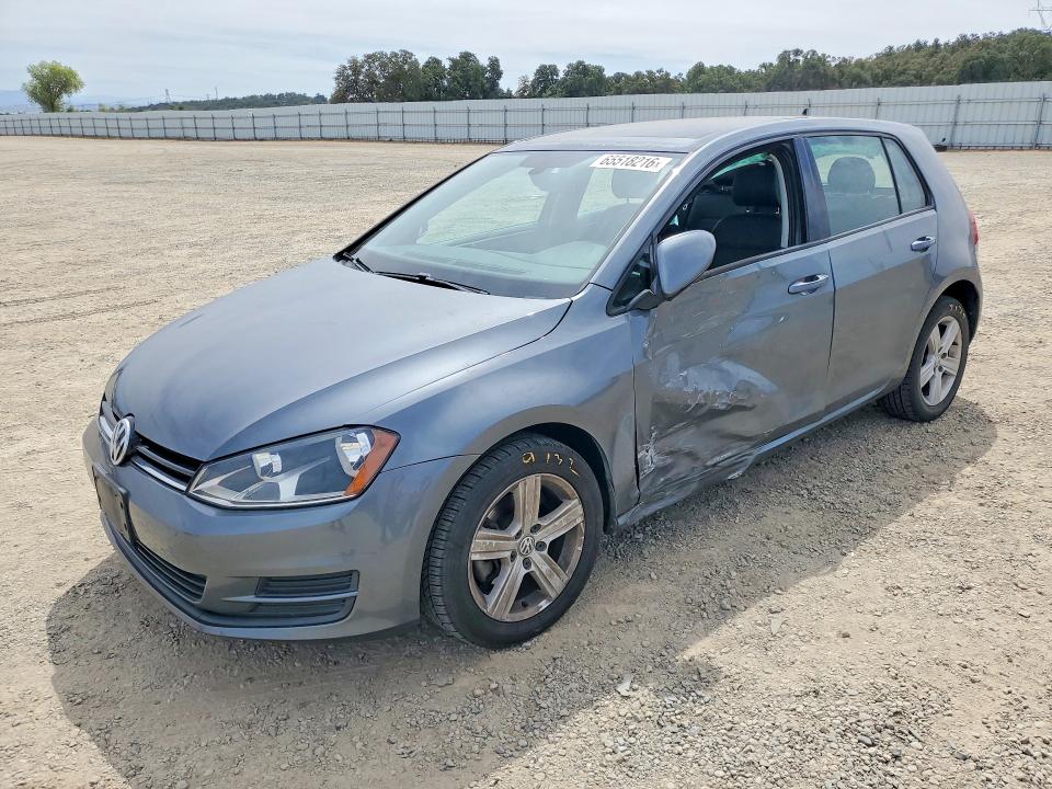 65518216 :رقم المزاد ، 3VW217AU2HM028341 vin ، 2017 Volkswagen Golf مزاد بيع