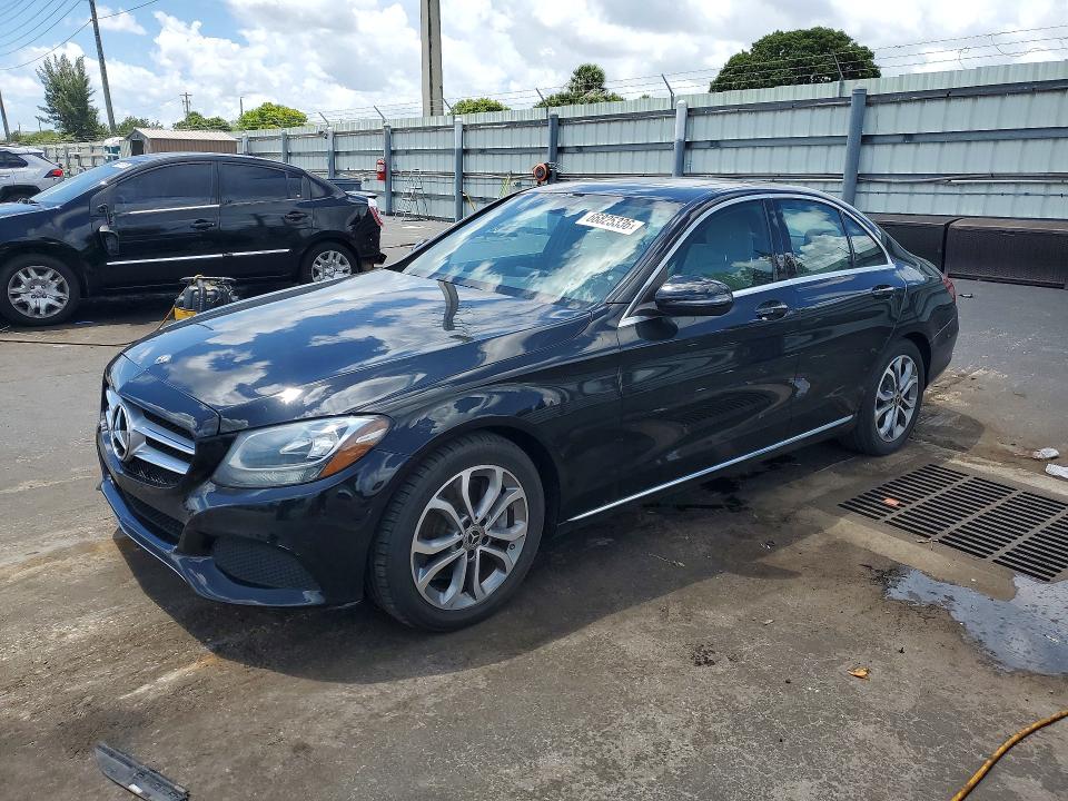 Продажа на аукционе авто 2018 Mercedes-benz C, vin: 55SWF4JB8JU248935, номер лота: 66825336