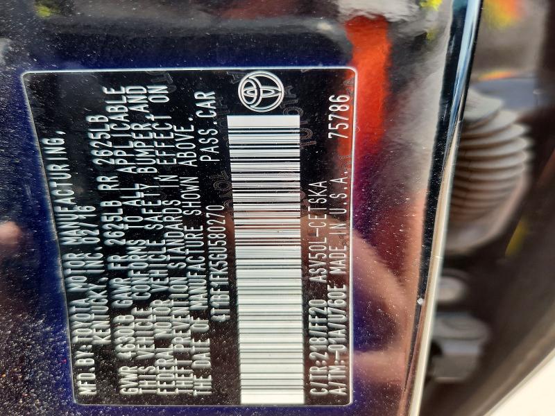 2016 Toyota Camry მანქანა იყიდება აუქციონზე, vin: 4T1BF1FK5GU580270, აუქციონის ნომერი: 61537466