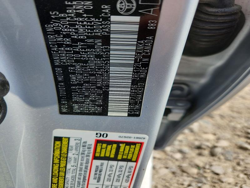Aukcja sprzedaży 2016 Toyota Corolla, vin: 2T1BURHE5GC511513, numer aukcji: 63912196