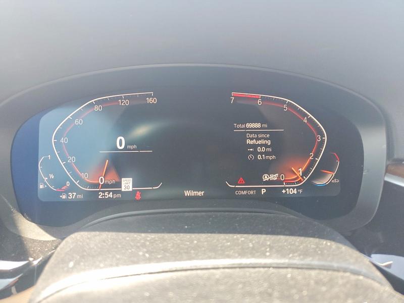 64531806 :رقم المزاد ، WBAJR3C00LWW68175 vin ، 2020 Bmw 530 مزاد بيع