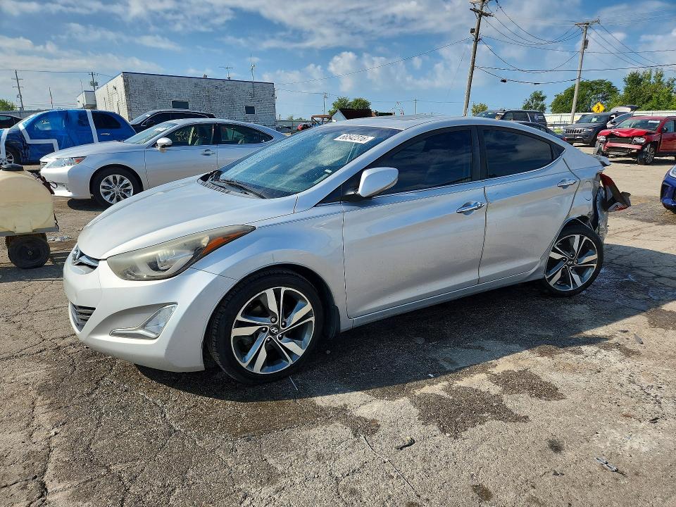 Продажа на аукционе авто 2015 Hyundai Elantra, vin: KMHDH4AE7FU359614, номер лота: 66542316