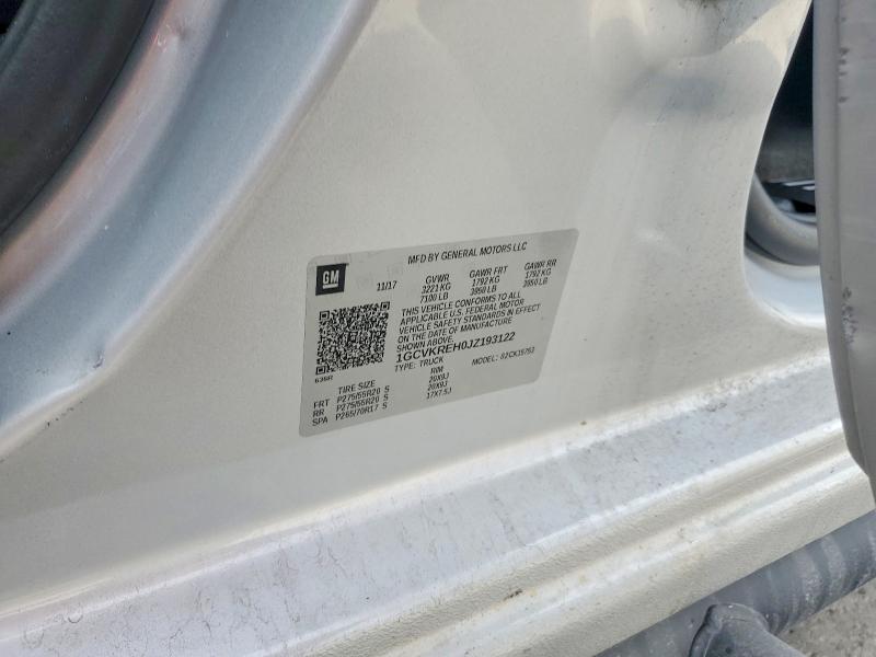 Aukcja sprzedaży 2018 Chevrolet Silverado, vin: 1GCVKREH0JZ193122, numer aukcji: 65467846