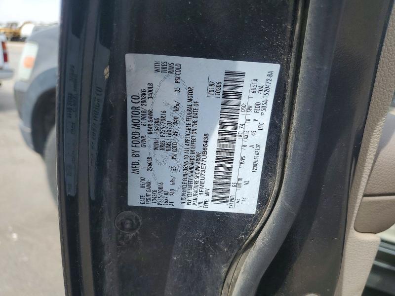 Aukcja sprzedaży 2007 Ford Explorer, vin: 1FMEU73E77UB65438, numer aukcji: 65673176