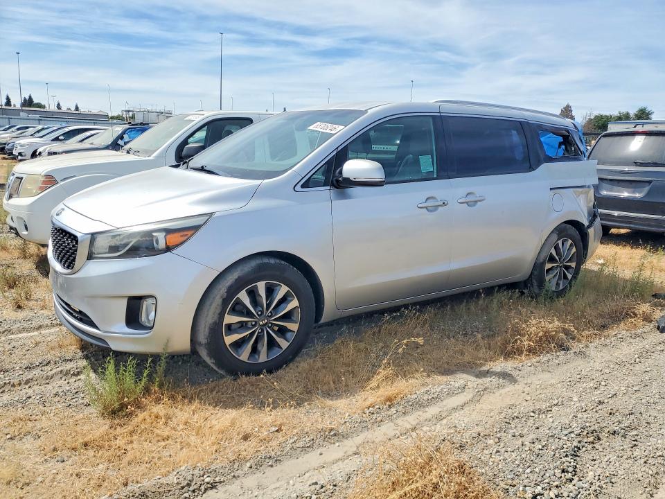 2015 Kia Sedona მანქანა იყიდება აუქციონზე, vin: KNDMC5C14F6037293, აუქციონის ნომერი: 65705246