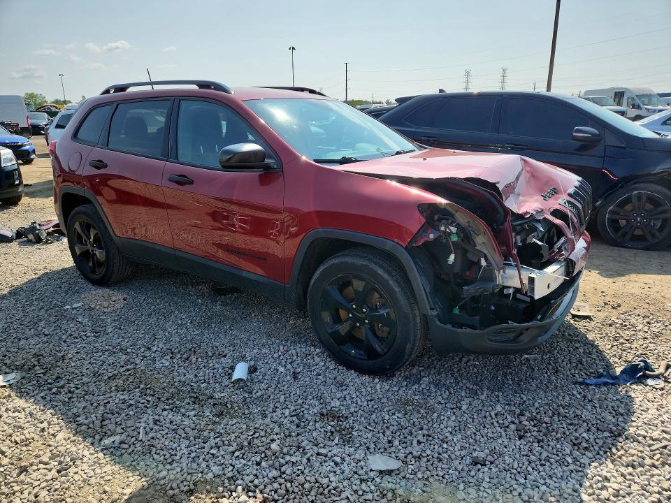 66001226 :رقم المزاد ، 1C4PJMAB4HW654298 vin ، 2017 Jeep Cherokee مزاد بيع