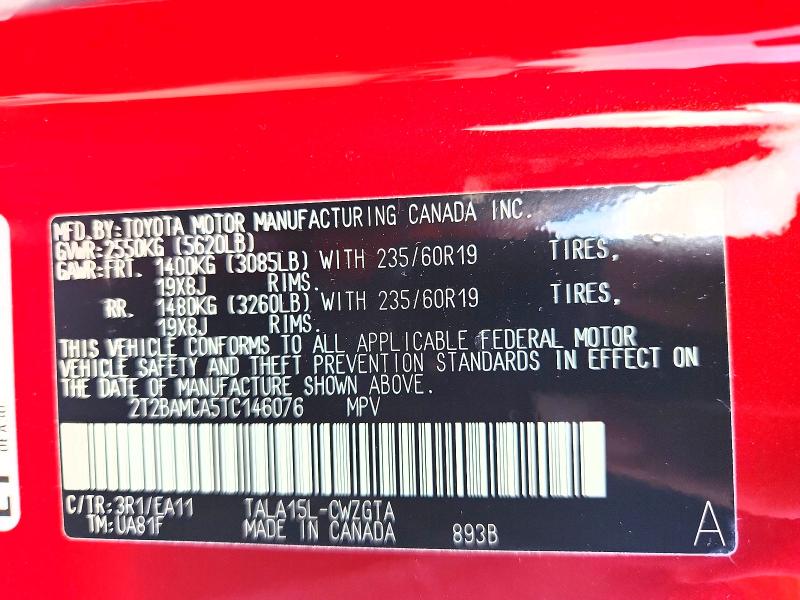 Продаж на аукціоні авто 2026 Lexus Rx 350, vin: 2T2BAMCA5TC146076, номер лоту: 65296526