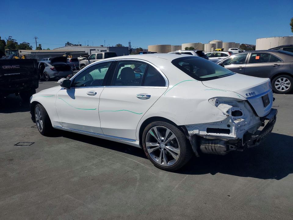 2017 Mercedes-benz C მანქანა იყიდება აუქციონზე, vin: 55SWF4JB9HU209989, აუქციონის ნომერი: 66778526