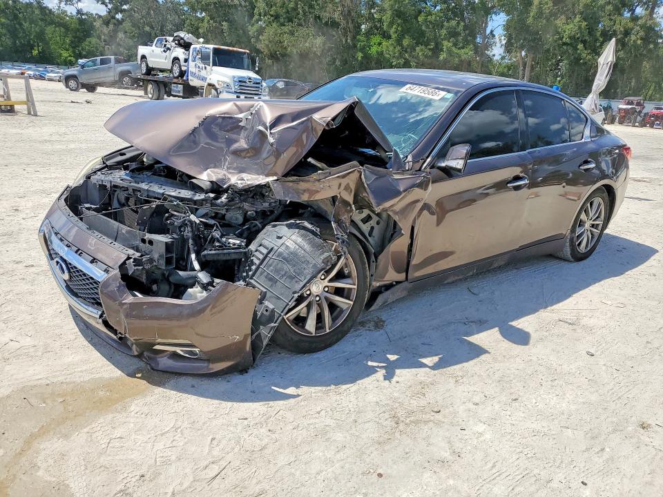 2016 Infiniti Q50 მანქანა იყიდება აუქციონზე, vin: JN1CV7AP6GM202611, აუქციონის ნომერი: 64719586