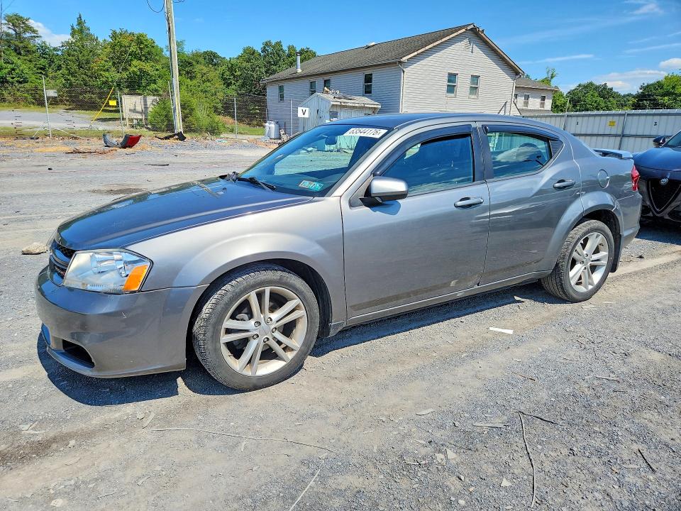 63544176 :رقم المزاد ، 1C3CDZCB3DN603704 vin ، 2013 Dodge Avenger مزاد بيع
