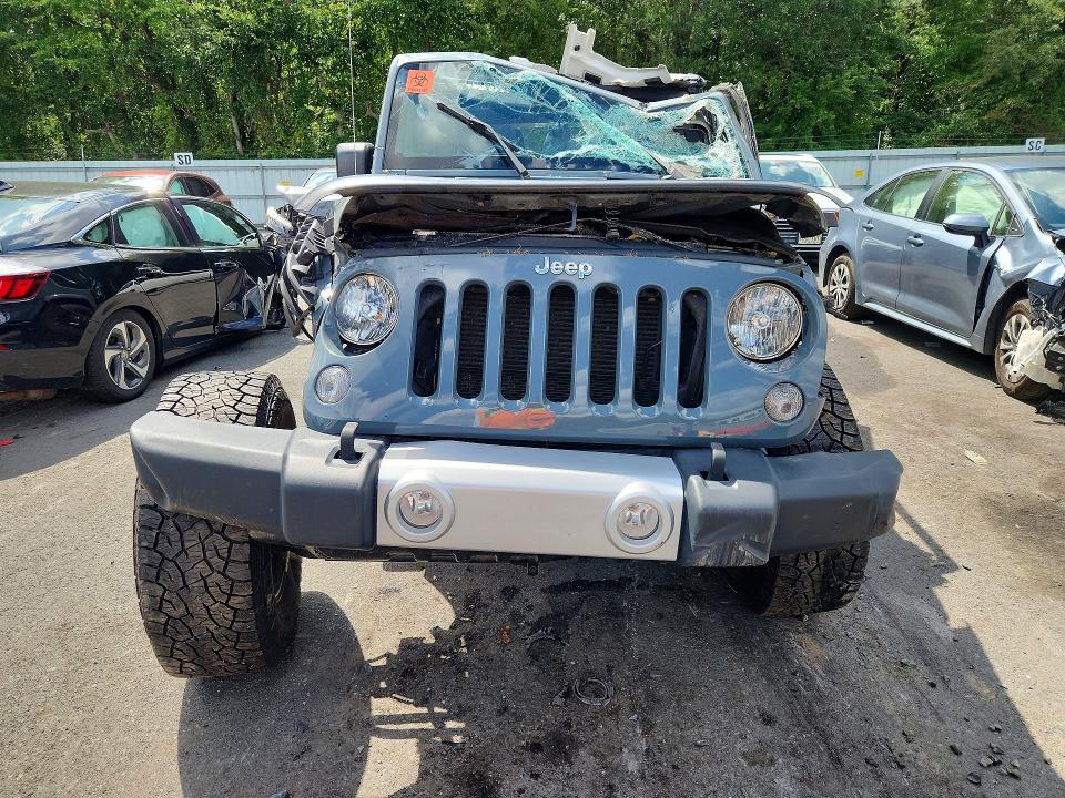 2015 Jeep Wrangler Unlimited მანქანა იყიდება აუქციონზე, vin: 1C4BJWEG5FL546024, აუქციონის ნომერი: 66192456