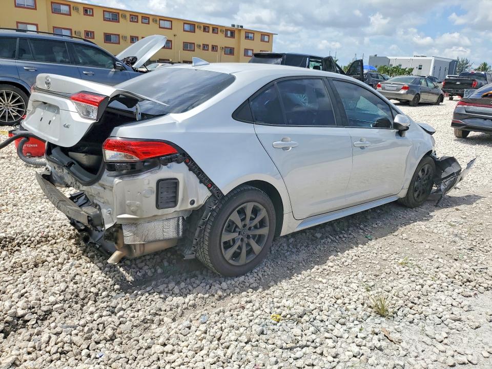Продаж на аукціоні авто 2021 Toyota Corolla, vin: 5YFEPMAE7MP258885, номер лоту: 65805746