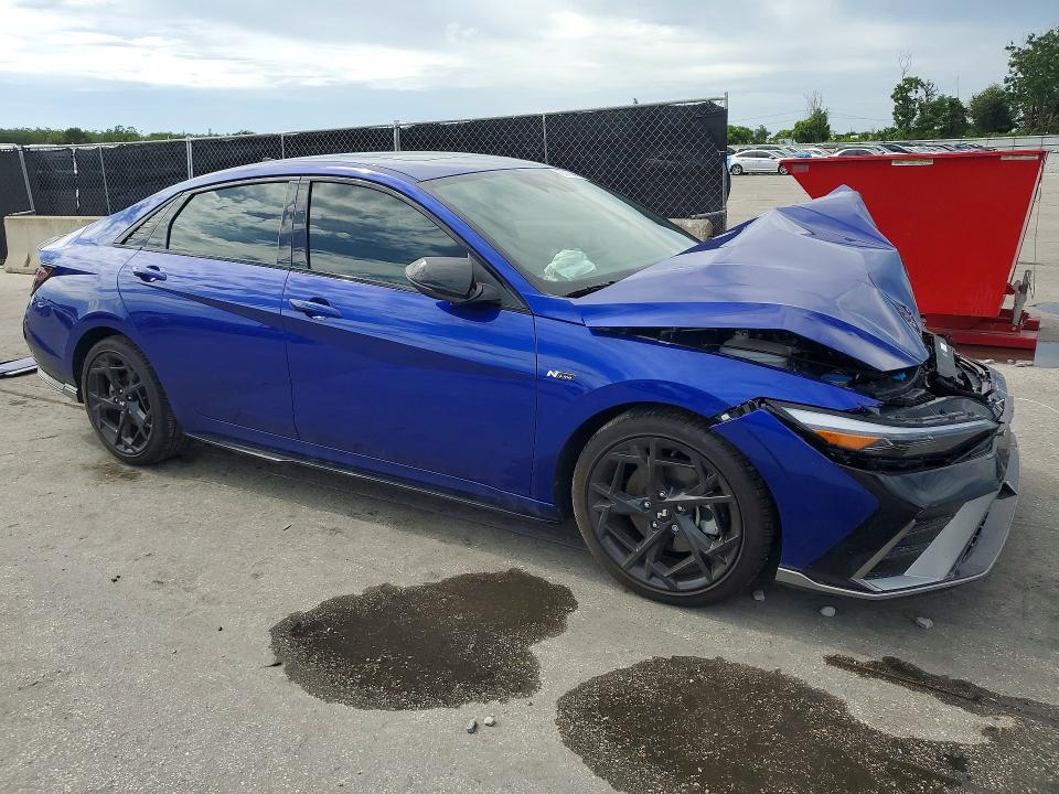63704446 :رقم المزاد ، KMHLR4DF2SU058725 vin ، 2025 Hyundai Elantra مزاد بيع