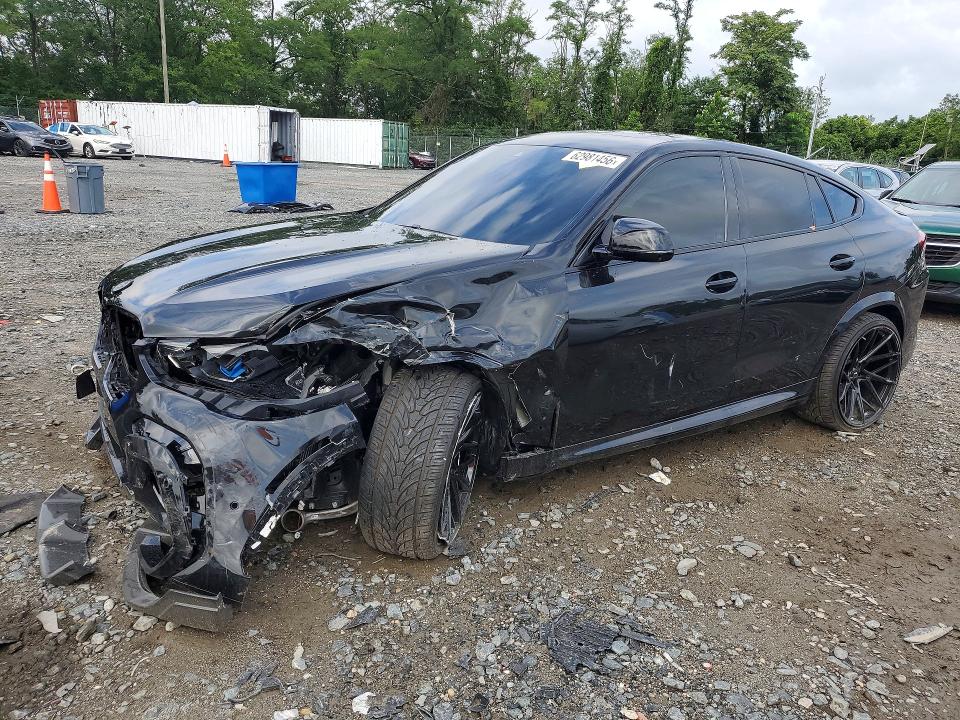 2022 Bmw X6 მანქანა იყიდება აუქციონზე, vin: 5YMCY0C0XN9J39306, აუქციონის ნომერი: 62981456