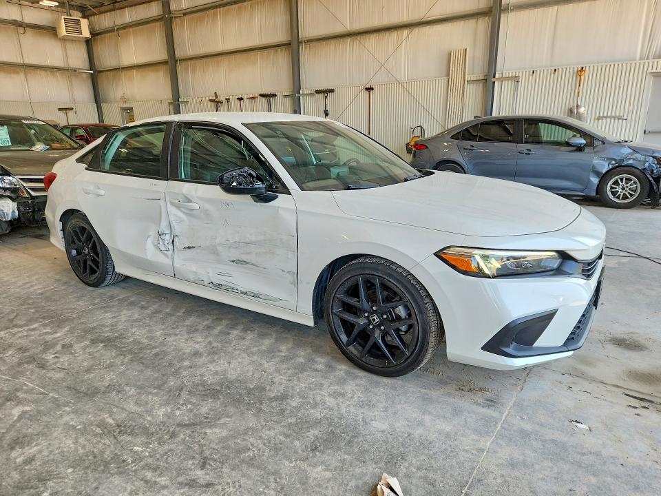 2022 Honda Civic მანქანა იყიდება აუქციონზე, vin: 2HGFE2F54NH547352, აუქციონის ნომერი: 64267876