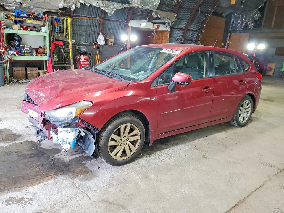 2015 Subaru Impreza მანქანა იყიდება აუქციონზე, vin: JF1GPAC61F8218464, აუქციონის ნომერი: 64506986