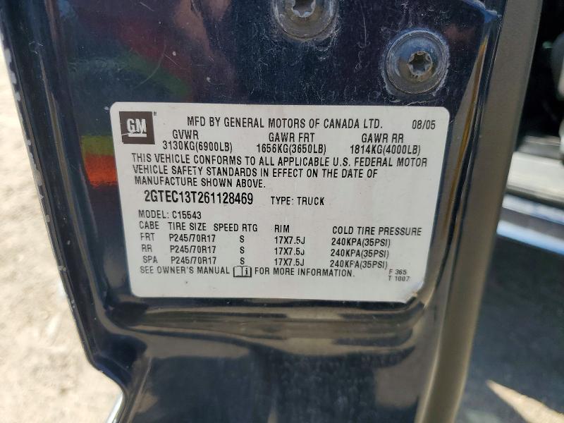 Продажа на аукционе авто 2006 Gmc New Sierra, vin: 2GTEC13T261128469, номер лота: 66107026