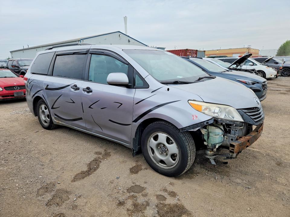 Продажа на аукционе авто 2011 Toyota Sienna, vin: 5TDZK3DC8BS022464, номер лота: 61636286
