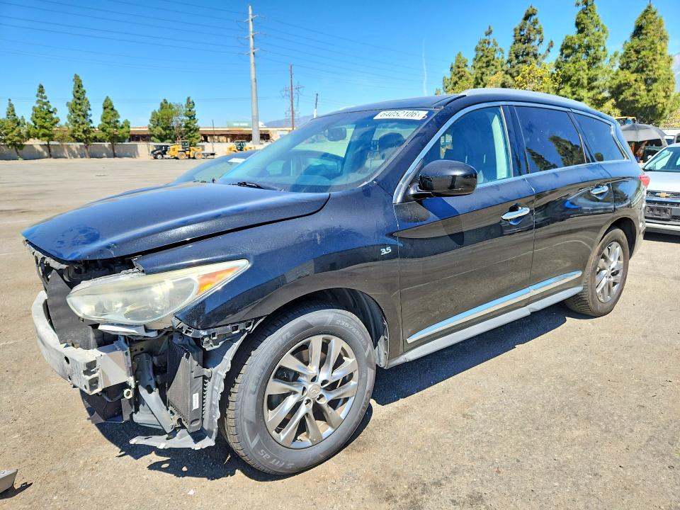 64052106 :رقم المزاد ، 5N1AL0MN9FC542444 vin ، 2015 Infiniti Qx60 مزاد بيع