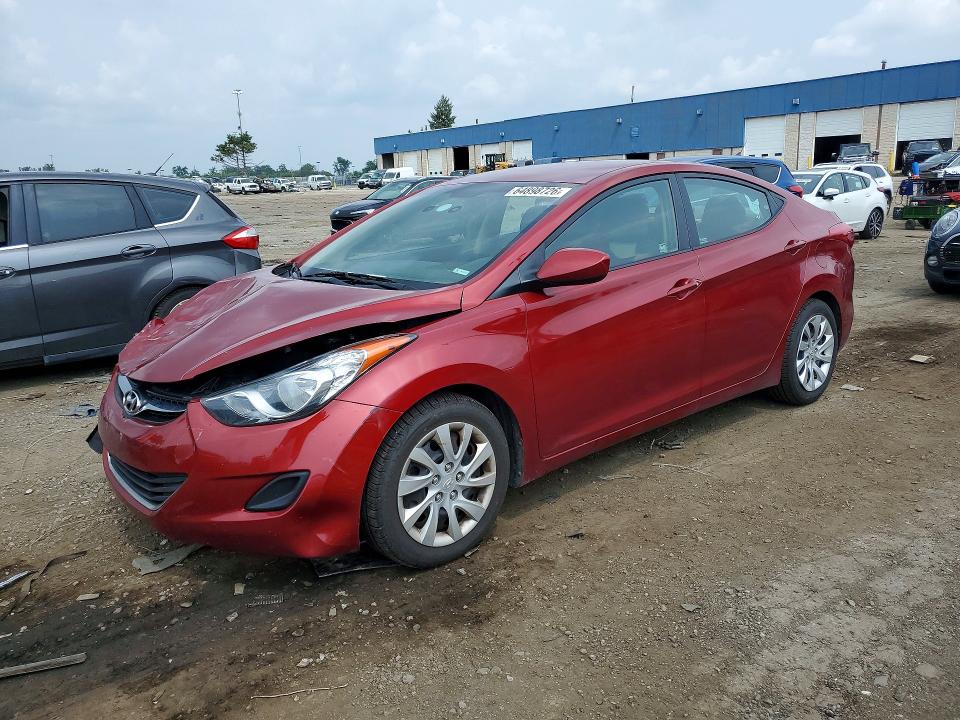 2013 Hyundai Elantra მანქანა იყიდება აუქციონზე, vin: 5NPDH4AE3DH174827, აუქციონის ნომერი: 64898726