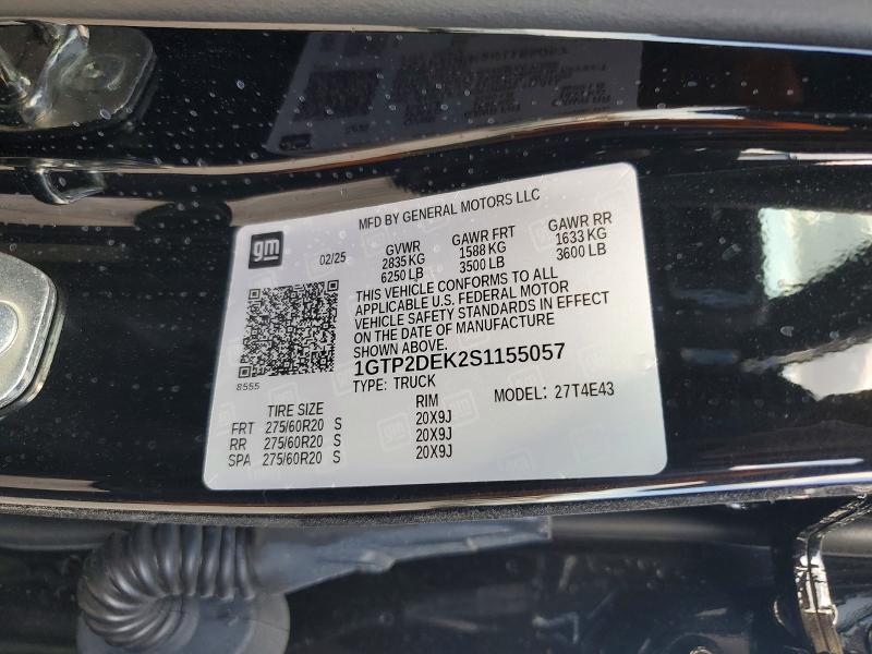 Продаж на аукціоні авто 2025 Gmc Canyon, vin: 1GTP2DEK2S1155057, номер лоту: 62802786