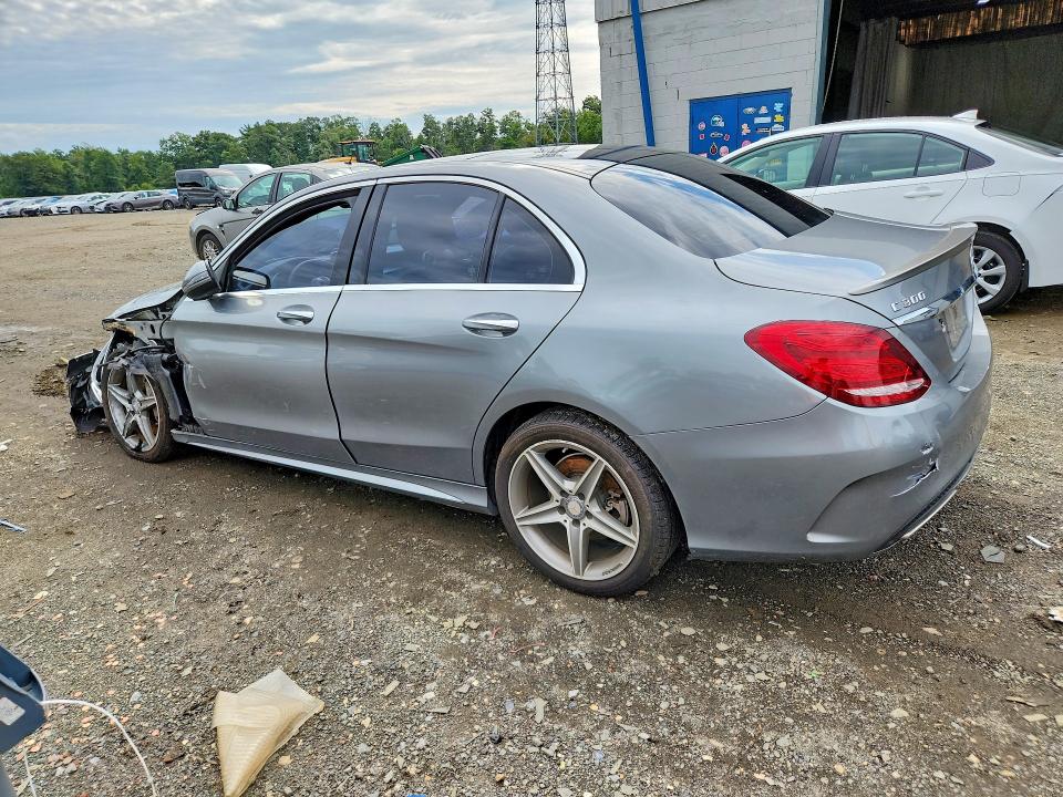 2016 Mercedes-benz C მანქანა იყიდება აუქციონზე, vin: WDDWF4KB1GR172239, აუქციონის ნომერი: 67242516
