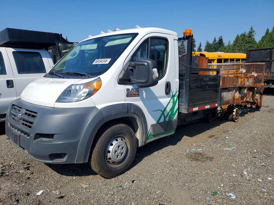 Продаж на аукціоні авто 2018 Ram Promaster 3500, vin: 3C7WRVFG5JE112323, номер лоту: 60494346