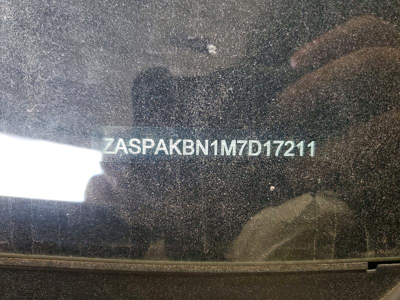 64984146 :رقم المزاد ، ZASPAKBN1M7D17211 vin ، 2021 Alfa Romeo Stelvio مزاد بيع