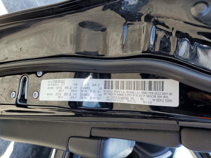 64498186 :رقم المزاد ، 1C4PJMJS1HW637362 vin ، 2017 Jeep Cherokee مزاد بيع