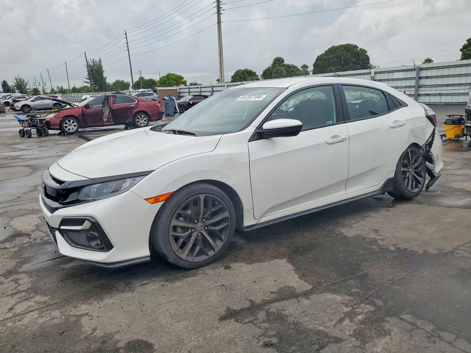 2021 Honda Civic მანქანა იყიდება აუქციონზე, vin: SHHFK7H49MU216178, აუქციონის ნომერი: 64202186