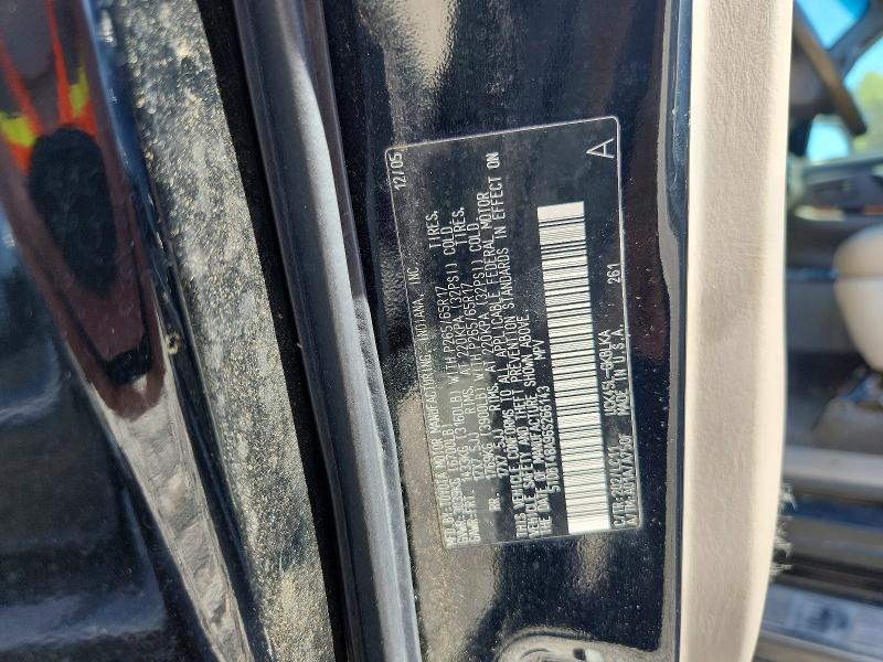 Aukcja sprzedaży 2006 Toyota Sequoia, vin: 5TDBT48A96S266143, numer aukcji: 65718906