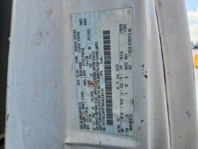 66375676 :رقم المزاد ، 1FTNE24W79DA34010 vin ، 2009 Ford Econoline مزاد بيع